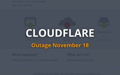 Caída de Cloudflare: el apagón que dejó Internet a medias — explicado